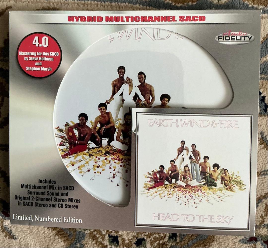 Earth, Wind & Fire Head To The Sky Hybrid SACD Audio Fidelity Limited Numbered