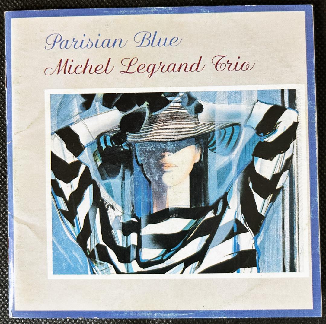 Michel Legrand Trio - Parisian Blue - Japan CD with Obi & 1992 Calendar - ALCR-1