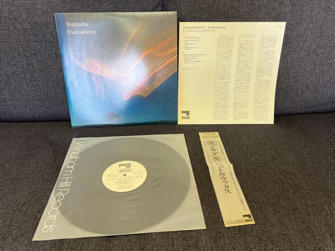 Shadowfax - Shadowdance LP Vinyl 1983 Japan Windham Hill WHP-28004 Obi Included
