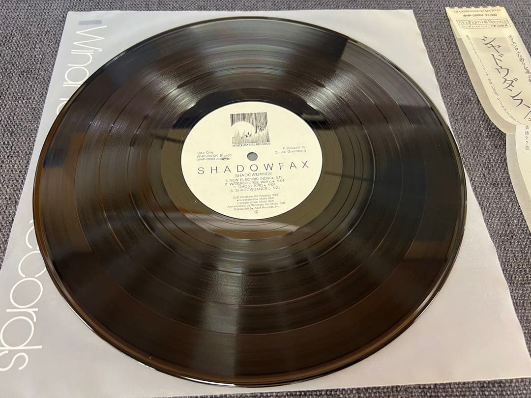 Shadowfax - Shadowdance LP Vinyl 1983 Japan Windham Hill WHP-28004 Obi Included