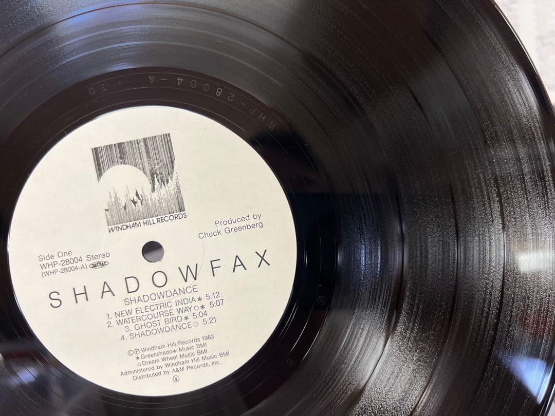 Shadowfax - Shadowdance LP Vinyl 1983 Japan Windham Hill WHP-28004 Obi Included