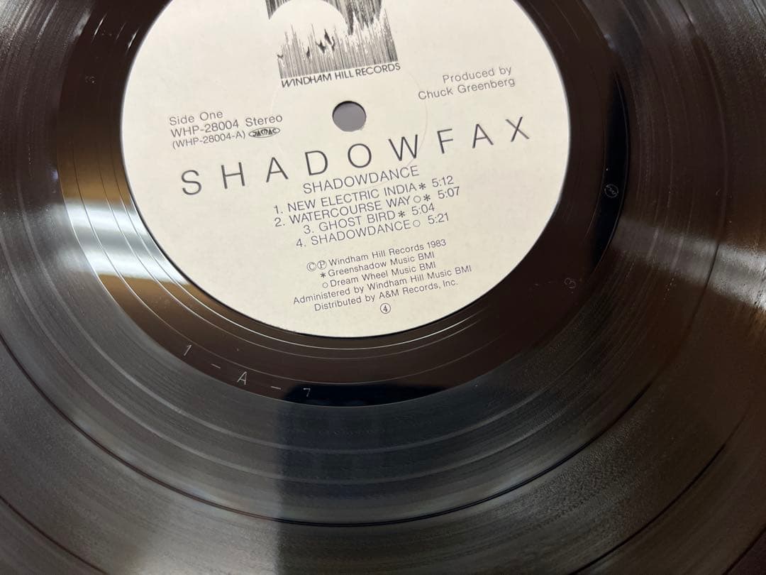 Shadowfax - Shadowdance LP Vinyl 1983 Japan Windham Hill WHP-28004 Obi Included
