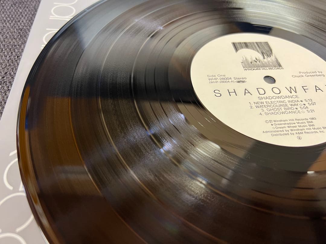Shadowfax - Shadowdance LP Vinyl 1983 Japan Windham Hill WHP-28004 Obi Included