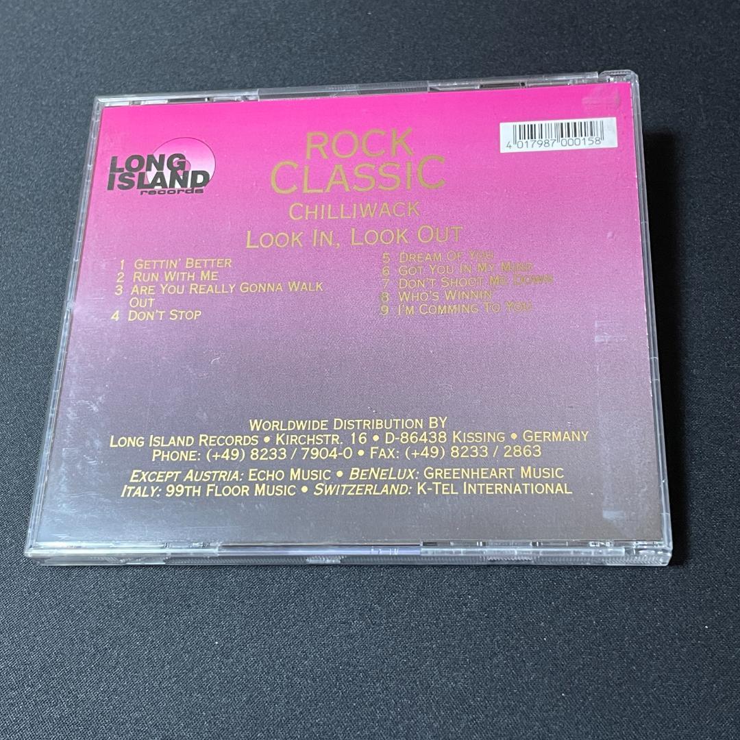 CHILLIWACK Look In, Look Out CD Rock Classic Series Long Island Records LIRC0015
