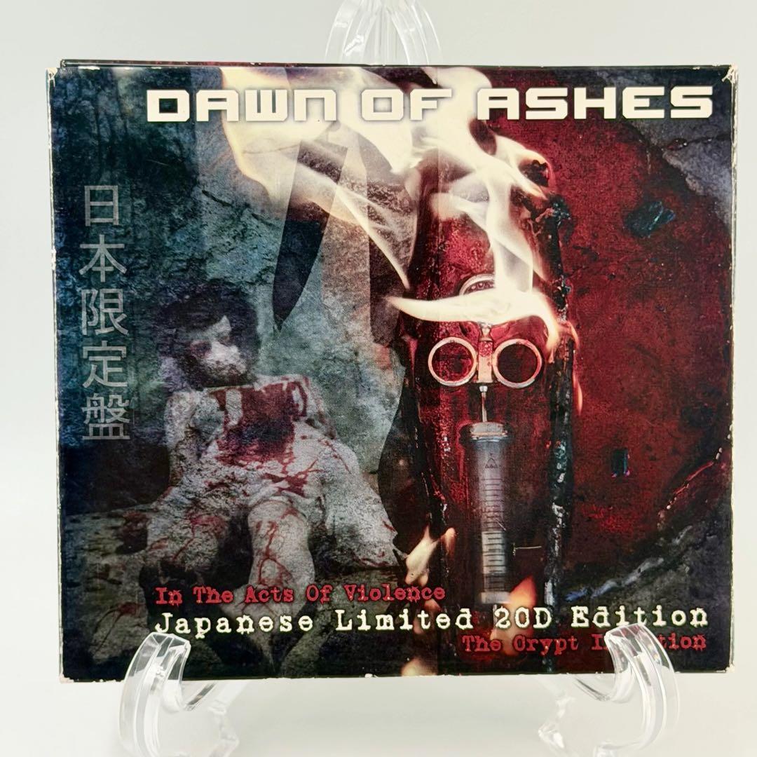 Dawn of Ashes In The Acts Of Violence / The Crypt Injection 2CD Japan Limited