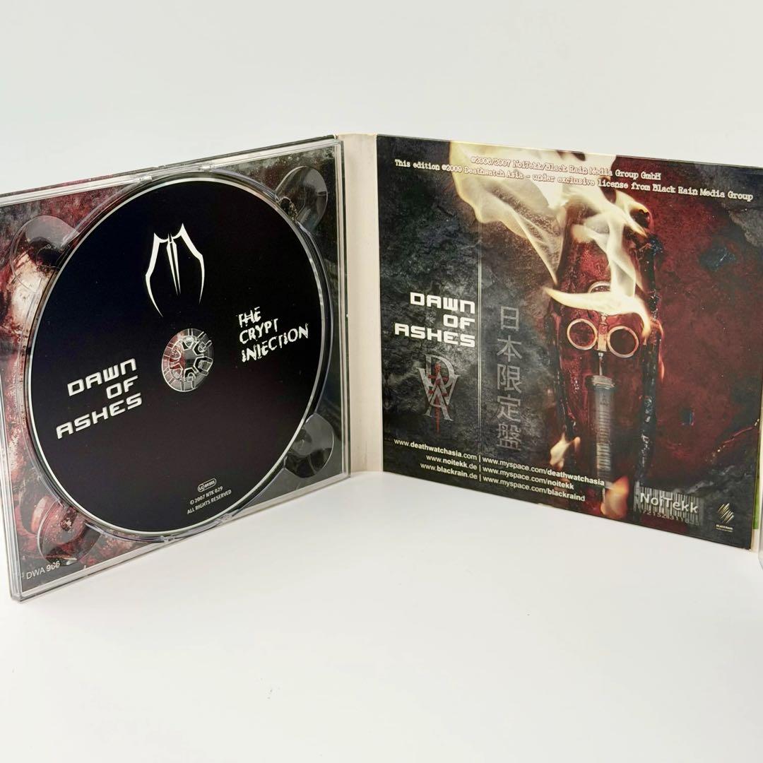 Dawn of Ashes In The Acts Of Violence / The Crypt Injection 2CD Japan Limited