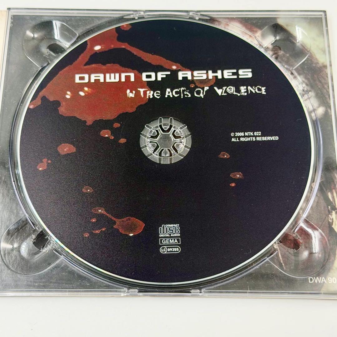 Dawn of Ashes In The Acts Of Violence / The Crypt Injection 2CD Japan Limited