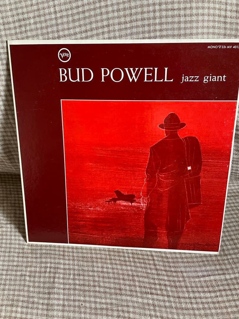 Bud Powell - Jazz Giant LP Japan Verve MV 4012 Mono Vinyl Record with Obi