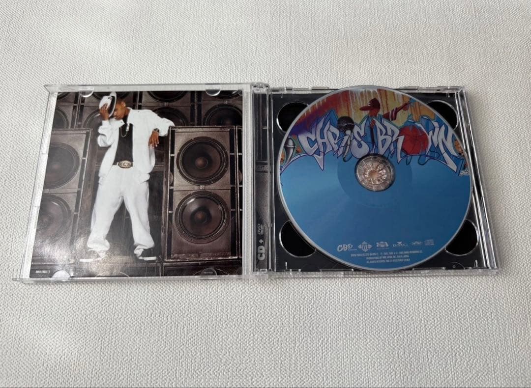 Chris Brown Self-Titled CD+DVD Japan Press Limited Special Edition with OBI 2006