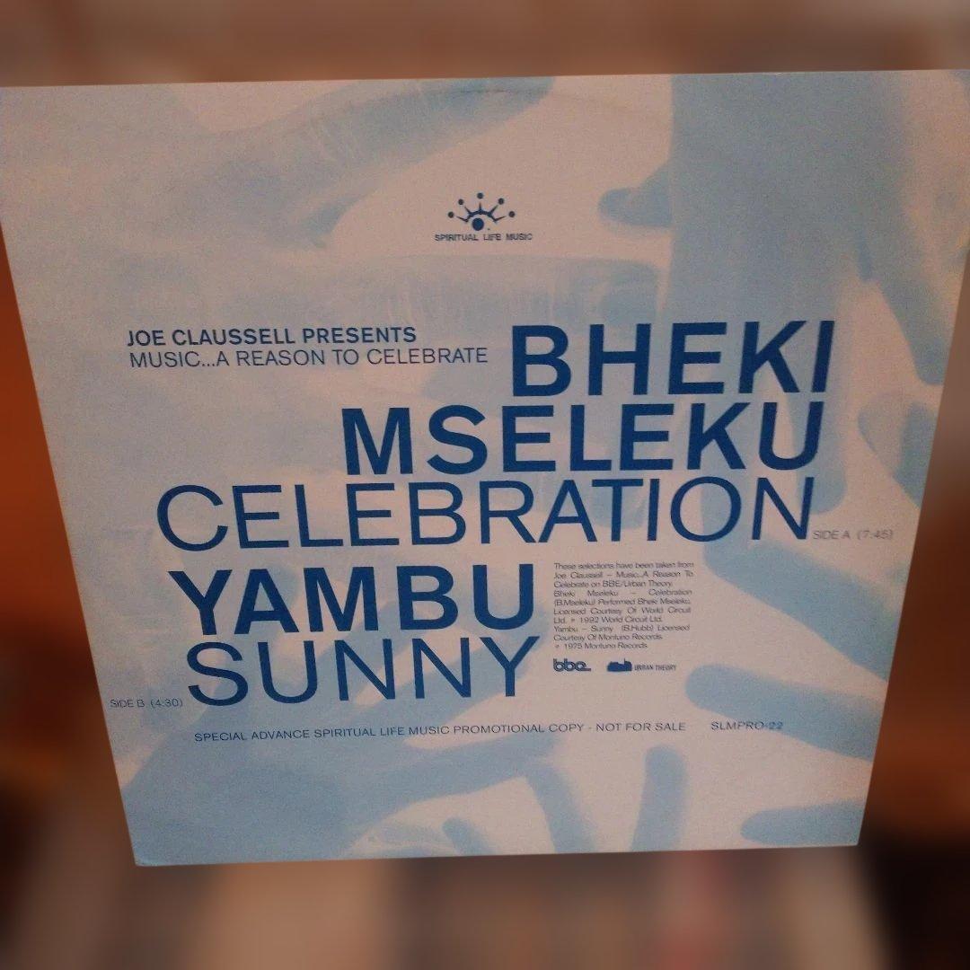 Bheki Mseleku Celebration Vinyl Record Promotional Black Used | Japansoundstore