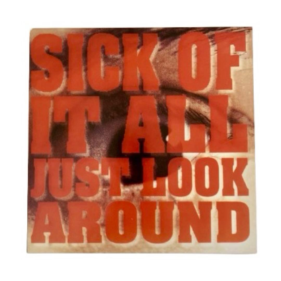 SICK OF IT ALL Just Look Around LP Vinyl 1992 Grey Marble Japan Hardcore