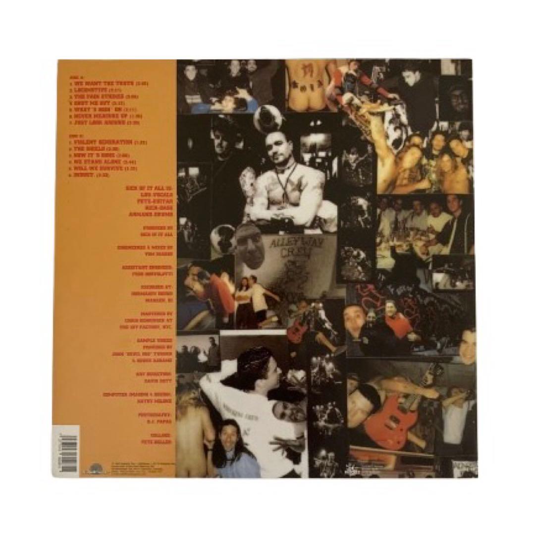 SICK OF IT ALL Just Look Around LP Vinyl 1992 Grey Marble Japan Hardcore