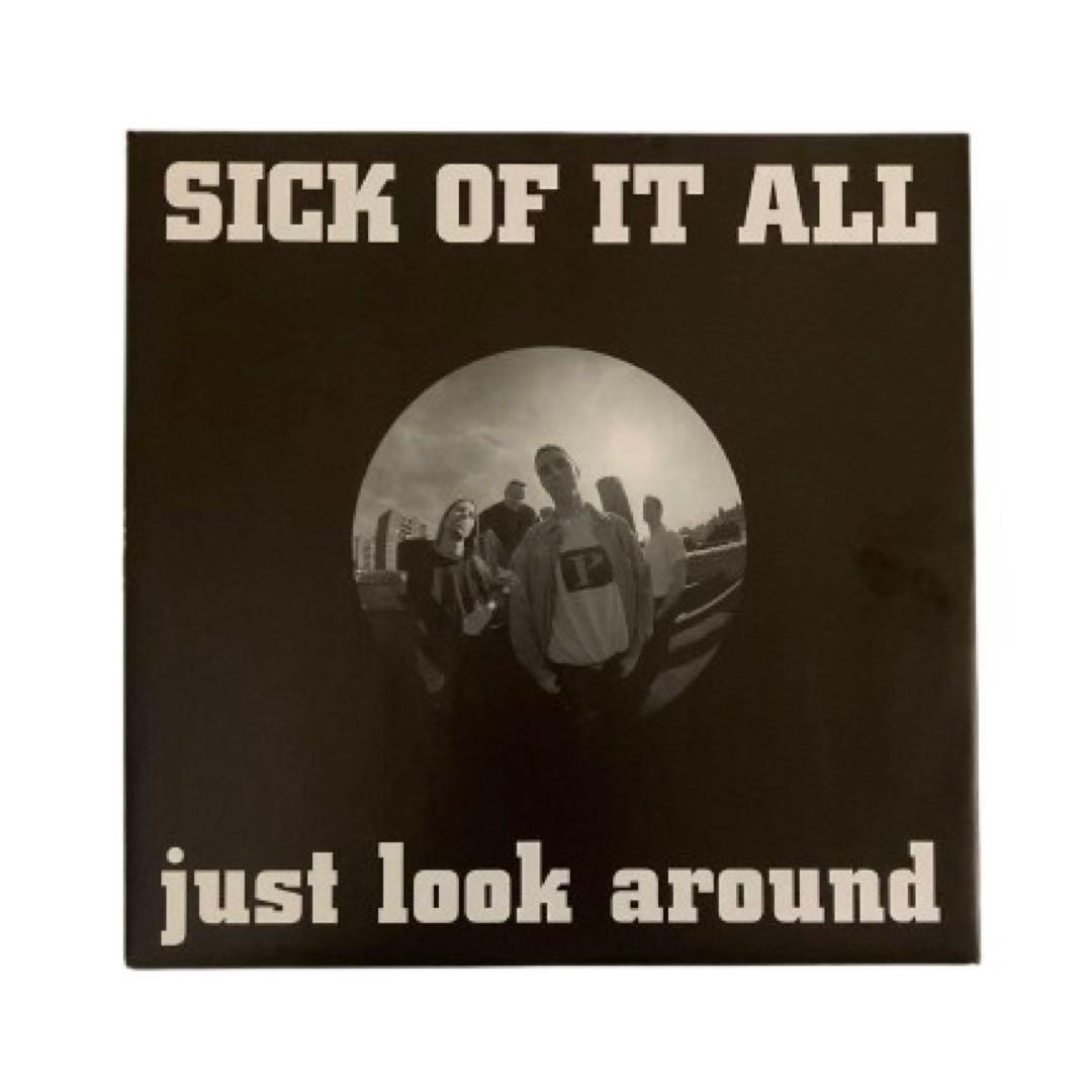 SICK OF IT ALL Just Look Around LP Vinyl 1992 Grey Marble Japan Hardcore