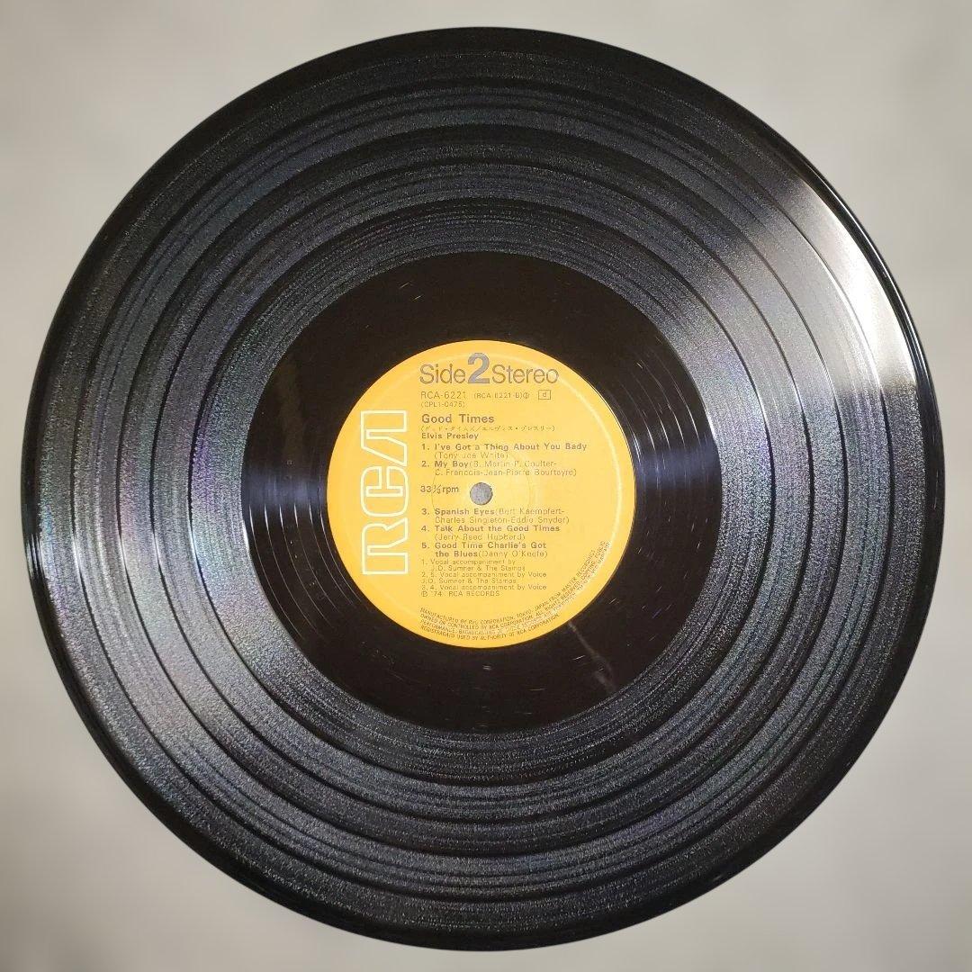 Elvis Presley Good Times LP 1974 Rare Vinyl record, EX+ condition | Japansoundstore
