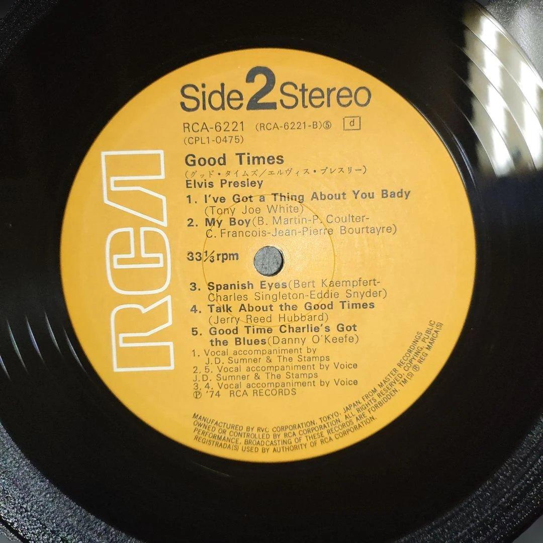 Elvis Presley Good Times LP 1974 Rare Vinyl record, EX+ condition | Japansoundstore