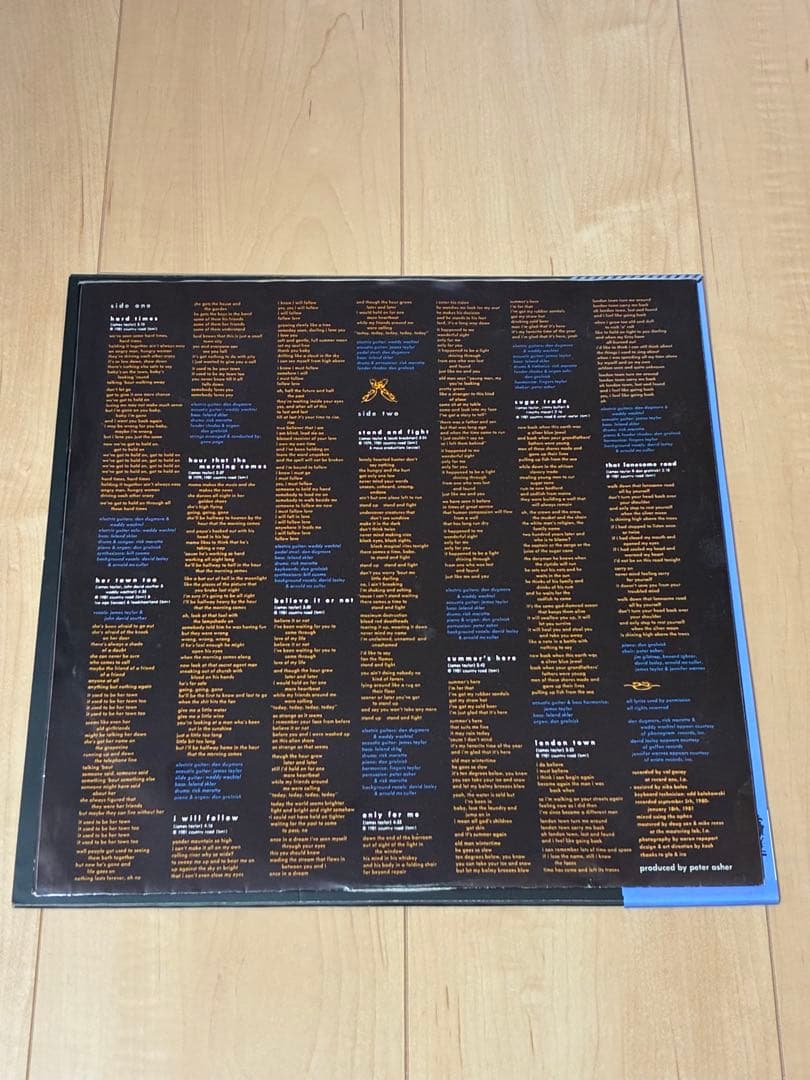 James Taylor - Dad Loves His Work LP Vinyl 1981 Japan Pressing with Obi