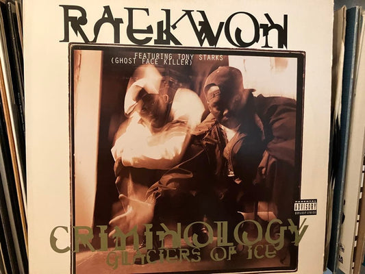 Raekwon Criminology / Glaciers of Ice 12" Vinyl 1995 US Original Wu-Tang Hip Hop