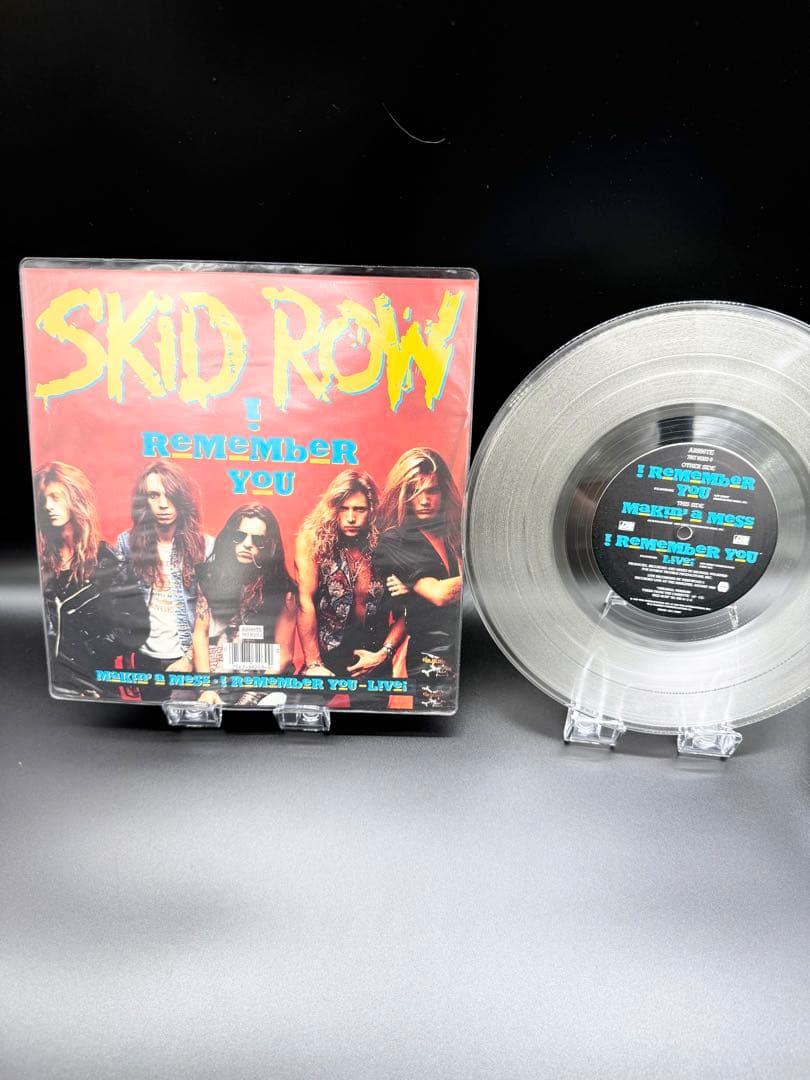 SKID ROW I Remember You Limited Edition Clear Vinyl 7 inch EP Japan Import
