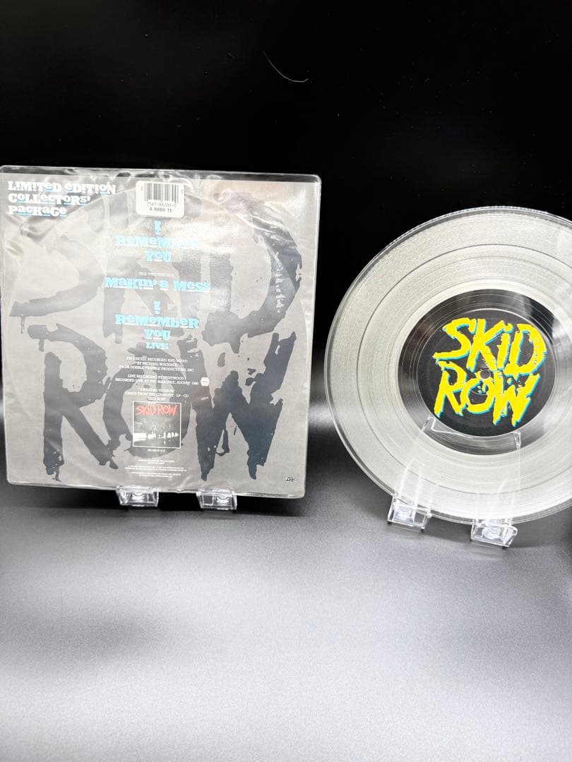 SKID ROW I Remember You Limited Edition Clear Vinyl 7 inch EP Japan Import