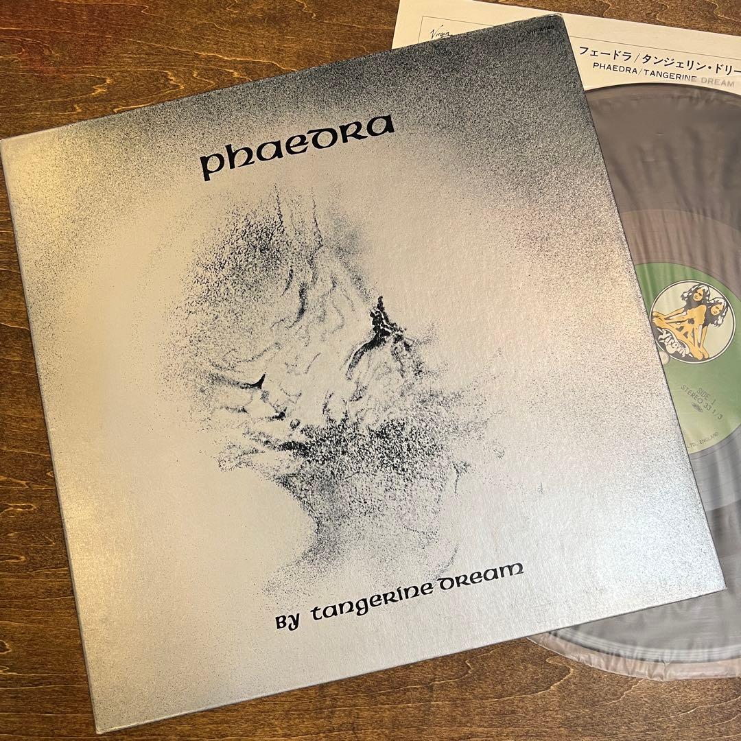 TANGERINE DREAM Phaedra LP Vinyl Japan 1982 Reissue Gatefold Ambient Krautrock