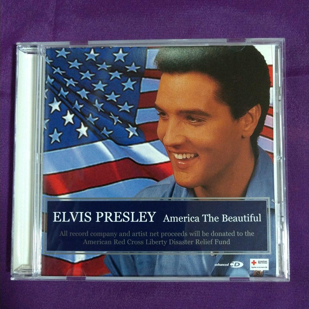Elvis Presley America The Beautiful CD 2001 US Press Charity Single Rare