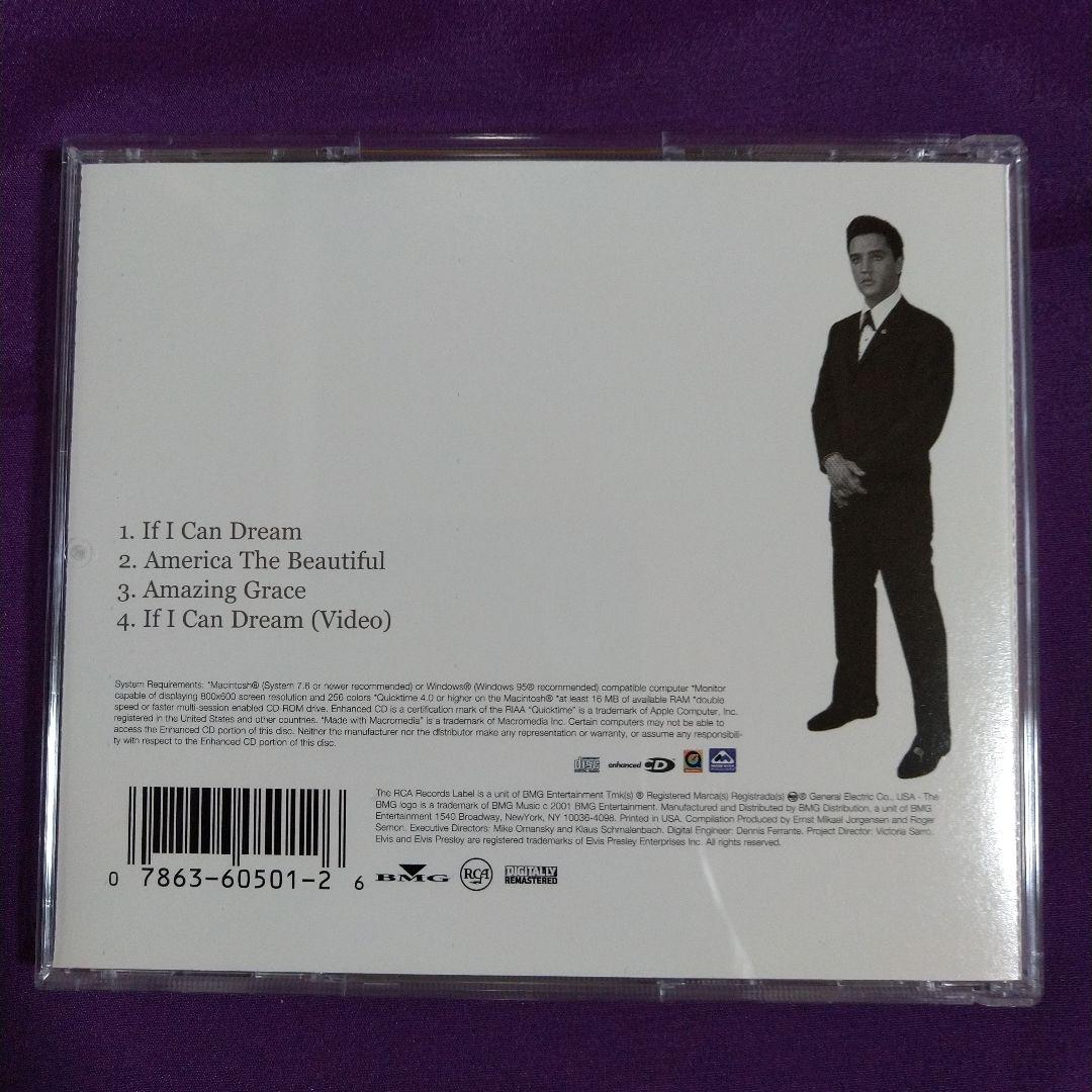 Elvis Presley America The Beautiful CD 2001 US Press Charity Single Rare