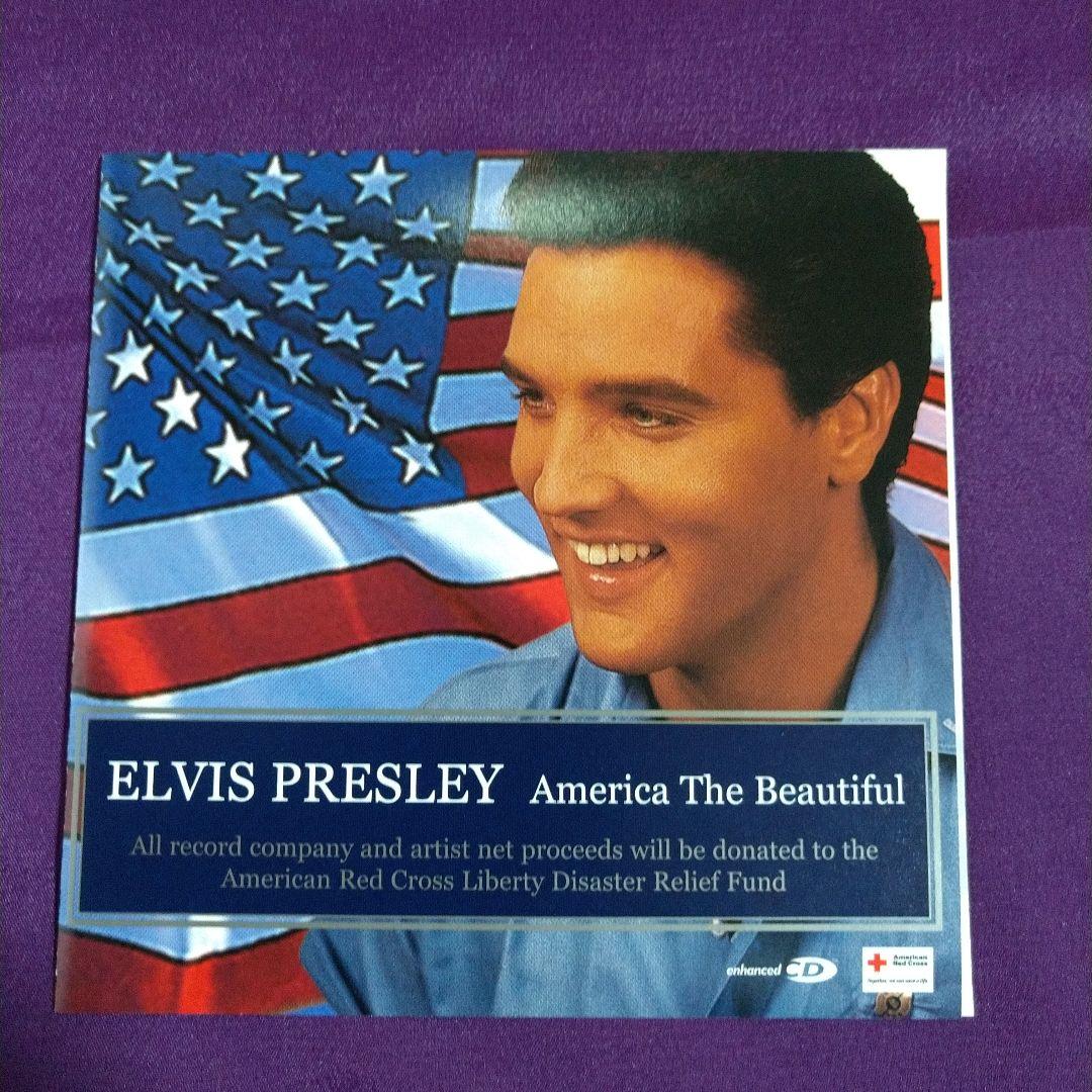 Elvis Presley America The Beautiful CD 2001 US Press Charity Single Rare