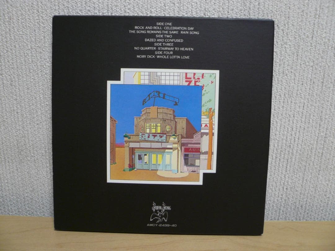 Led Zeppelin The Song Remains The Same 2CD Japan Paper Sleeve with OBI