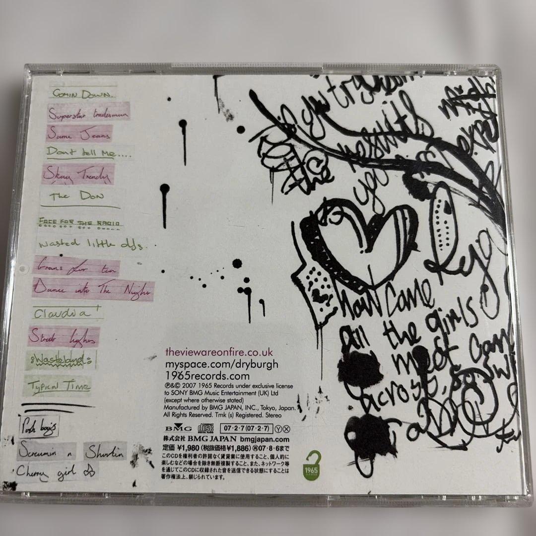The View Hats Off to the Buskers Japan CD with Obi 2007 Indie Rock Album