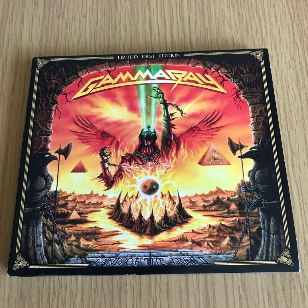 Gamma Ray Land of the Free II CD Japan Press Limited Edition with OBI 2007