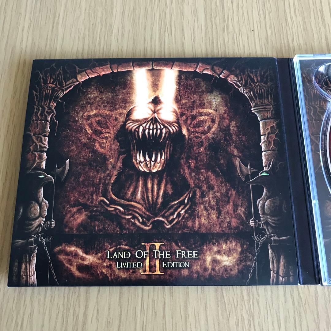 Gamma Ray Land of the Free II CD Japan Press Limited Edition with OBI 2007