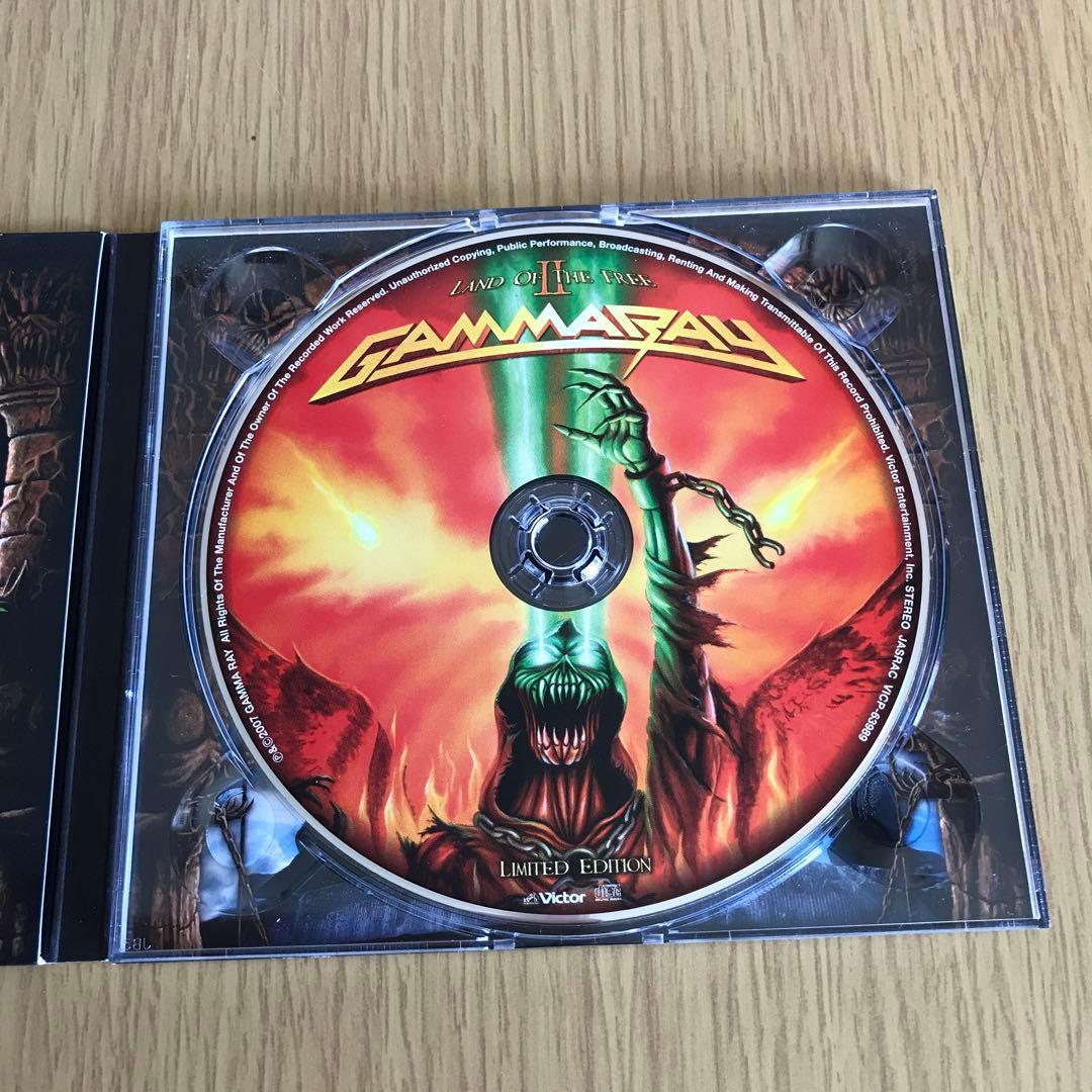 Gamma Ray Land of the Free II CD Japan Press Limited Edition with OBI 2007