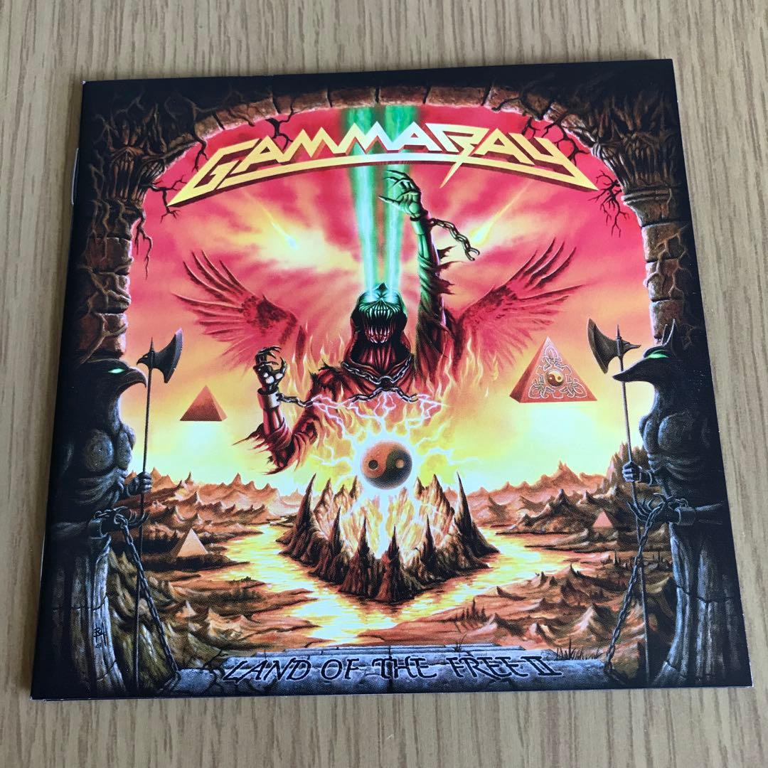 Gamma Ray Land of the Free II CD Japan Press Limited Edition with OBI 2007