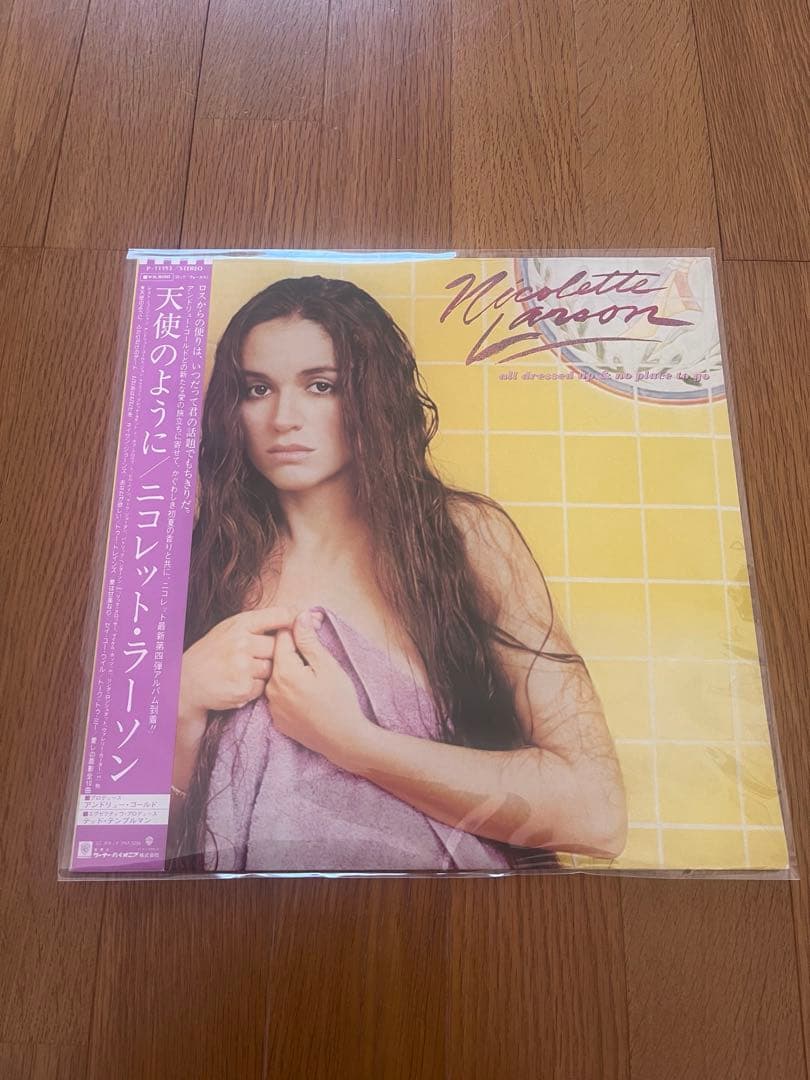 Nicolette Larson Like an Angel LP Record with Obi, Good Condition, Clear Sound | Japansoundstore