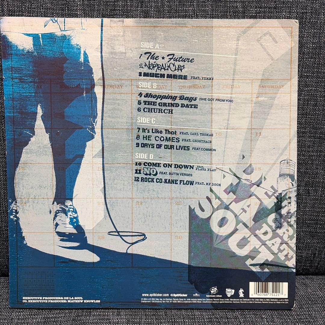 De La Soul - The Grind Date 2LP Vinyl Record 2004 US Pressing Hip Hop