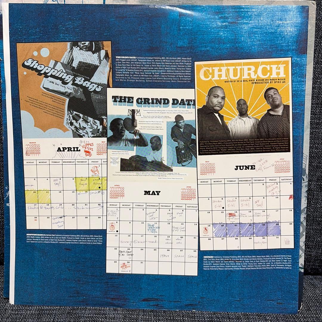 De La Soul - The Grind Date 2LP Vinyl Record 2004 US Pressing Hip Hop