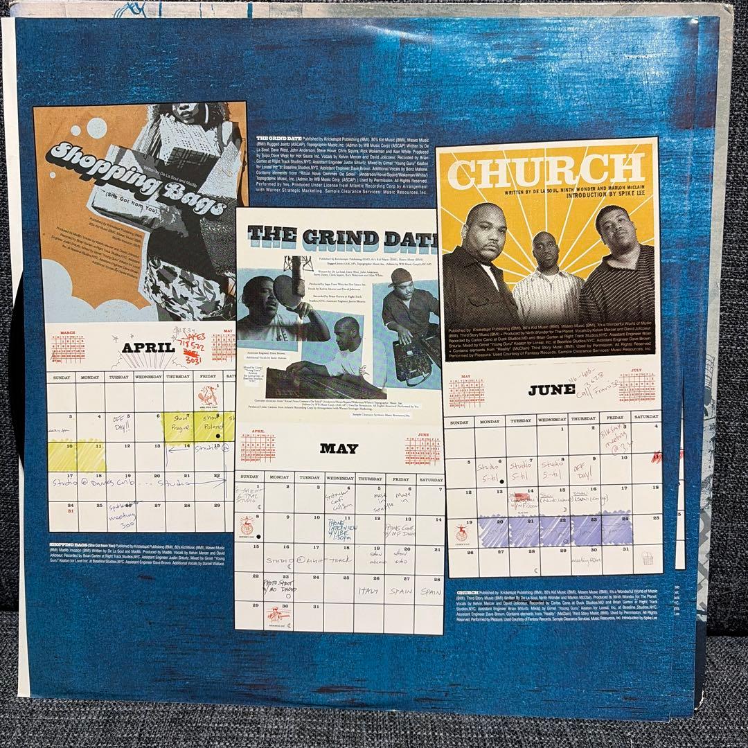 De La Soul - The Grind Date 2LP Vinyl Record 2004 US Pressing Hip Hop