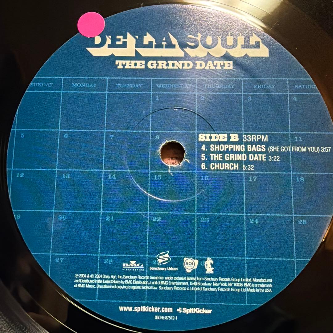 De La Soul - The Grind Date 2LP Vinyl Record 2004 US Pressing Hip Hop