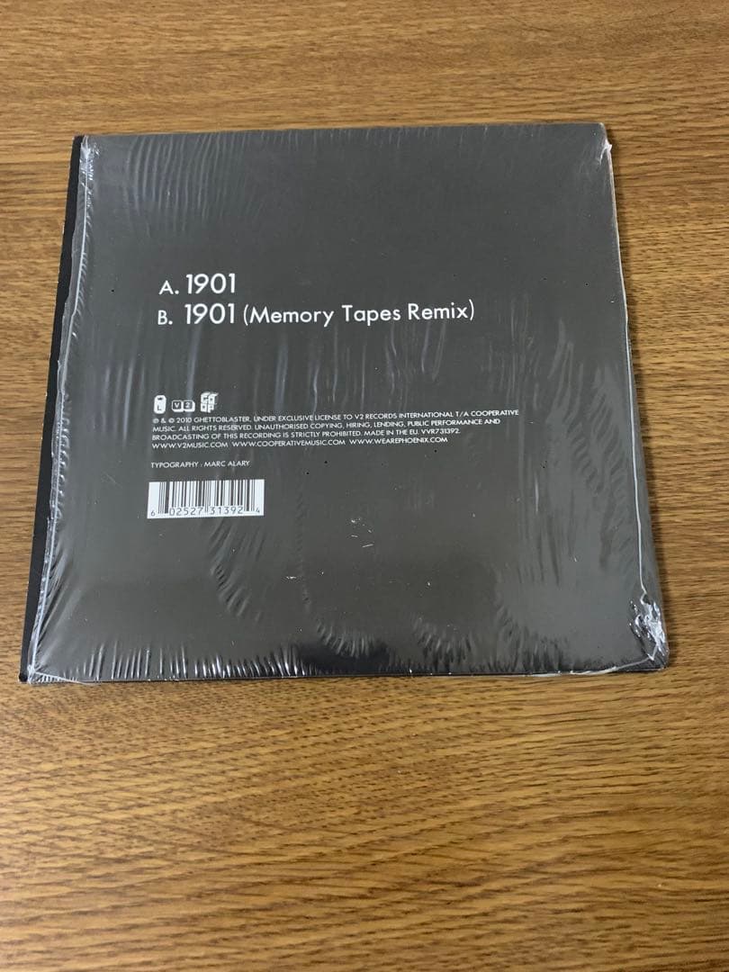 Phoenix - 1901 7" Vinyl Single, Limited Edition Purple Vinyl, Indie Rock