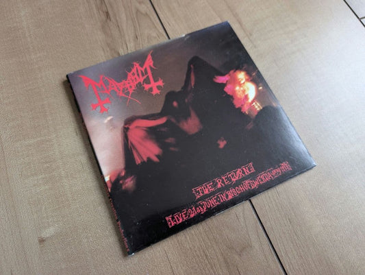 Mayhem The Return... Live 21st June in Bischofswerda 1997 CD Cardboard Sleeve