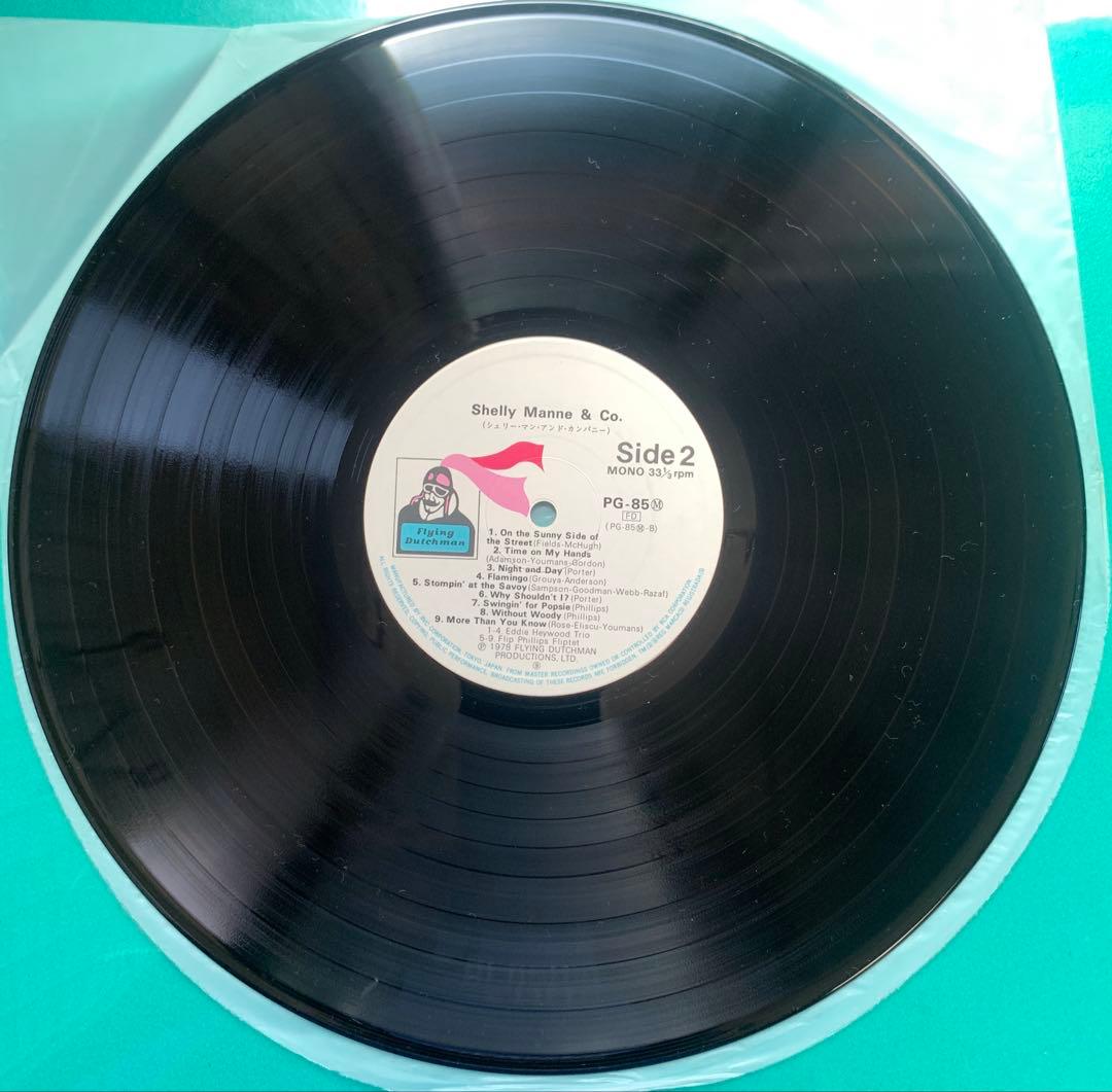 Shelly Manne & Co. LP Japan Flying Dutchman PG-85(M) 1978 Jazz Reissue Mono