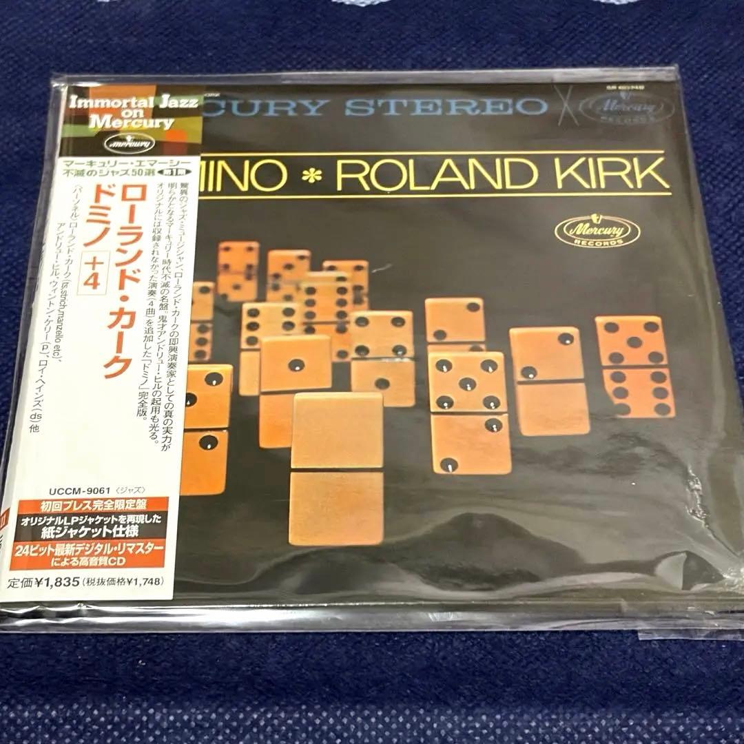 Roland Kirk - Domino +4 CD Japan Press Limited Paper Sleeve Mini LP Obi
