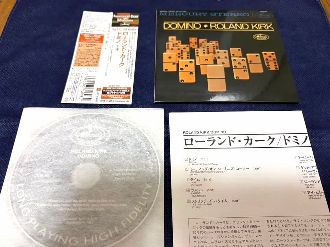 Roland Kirk - Domino +4 CD Japan Press Limited Paper Sleeve Mini LP Obi