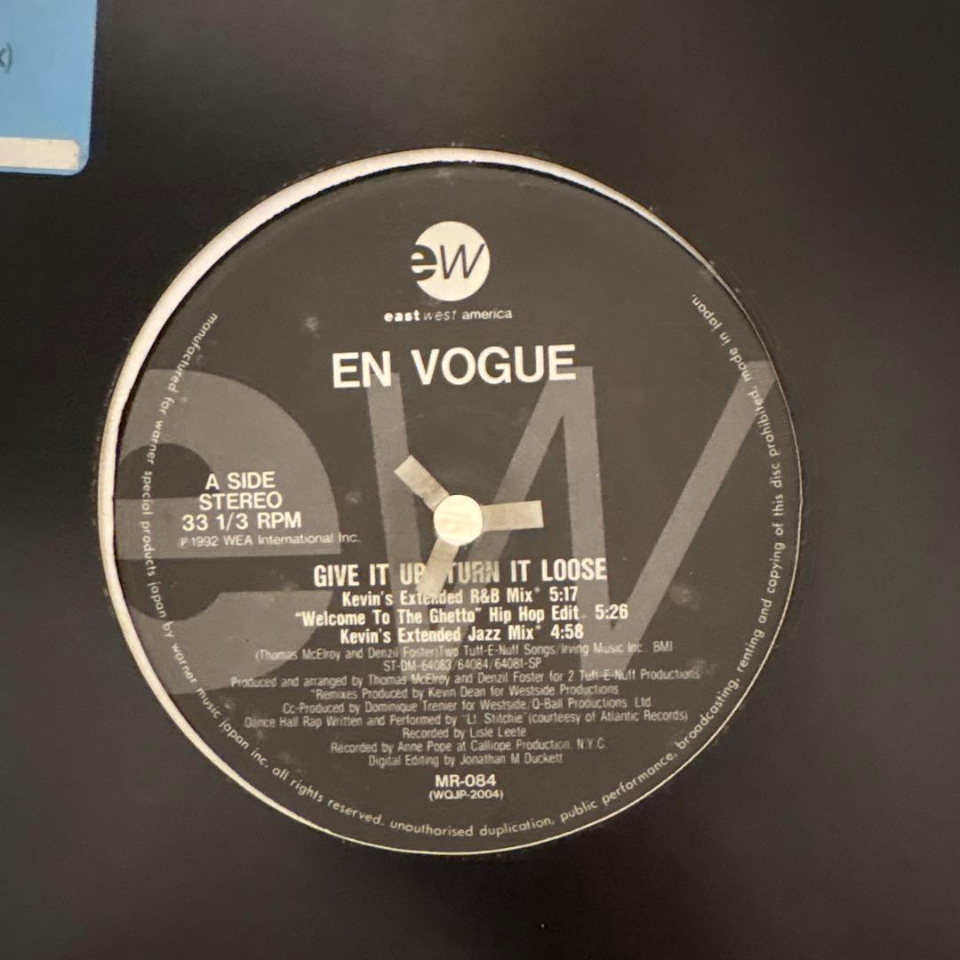 En Vogue - Give It Up, Turn It Loose 12" Vinyl Single Japan 1992
