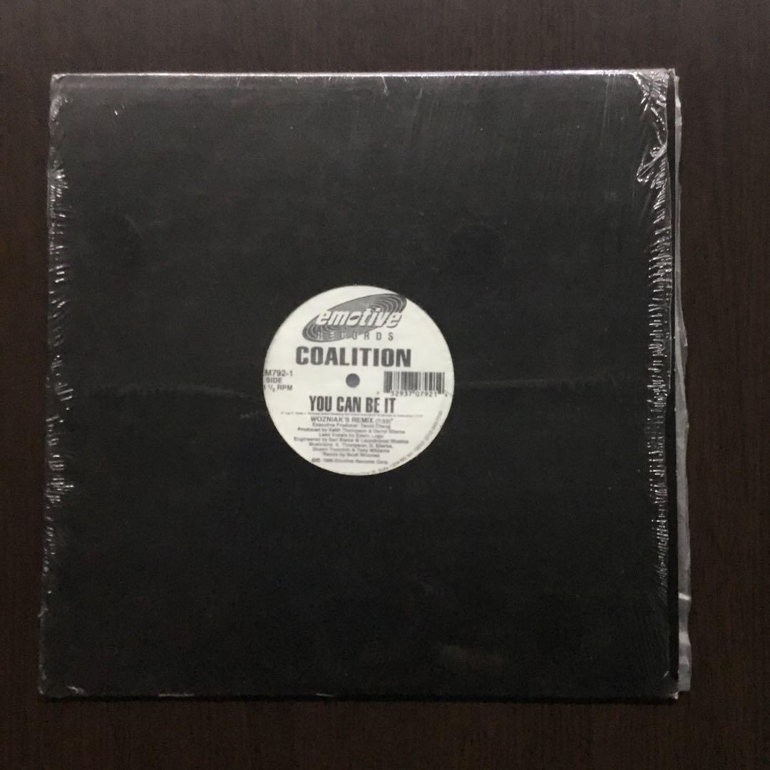 COALITION - You Can Be It 12" Vinyl Record 1996 Emotive Records House