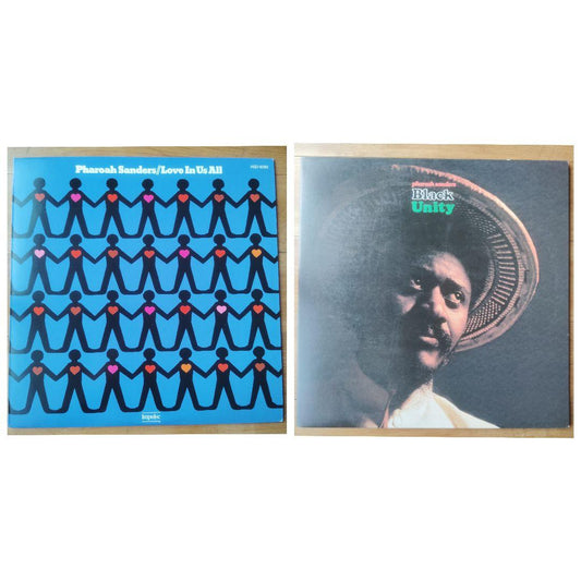 Pharoah Sanders 2-LP Set Love In Us All & Unity Japan Reissue Jazz Vinyl