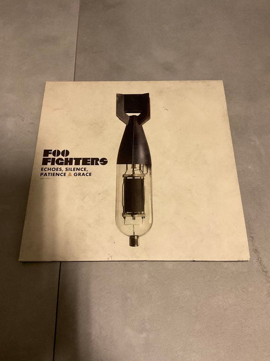 Foo Fighters Echoes Silence Patience & Grace LP Record, Black, Used, Slight Dama | Japansoundstore