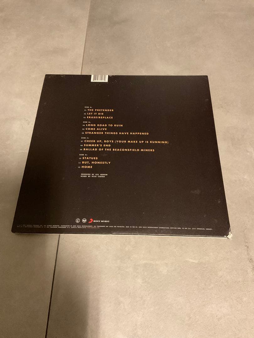 Foo Fighters Echoes Silence Patience & Grace LP Record, Black, Used, Slight Dama | Japansoundstore
