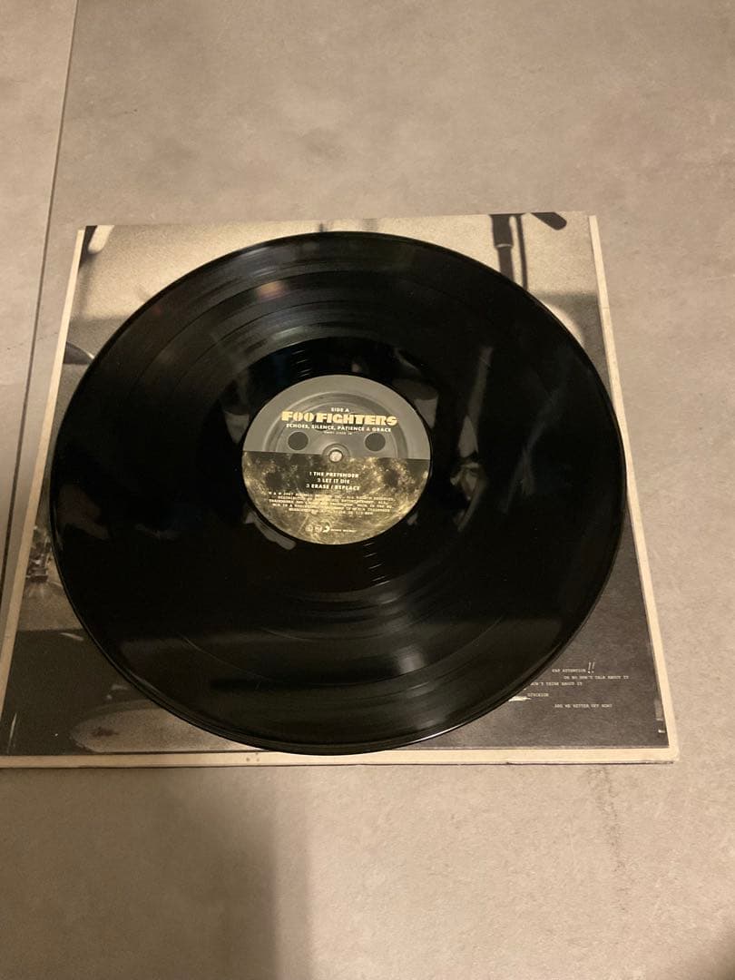 Foo Fighters Echoes Silence Patience & Grace LP Record, Black, Used, Slight Dama | Japansoundstore
