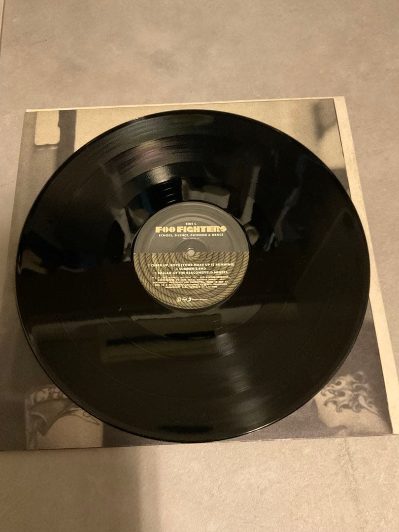 Foo Fighters Echoes Silence Patience & Grace LP Record, Black, Used, Slight Dama | Japansoundstore